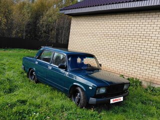 2007 Lada (ВАЗ) 2107, зелёный, 137000 рублей, вид 1