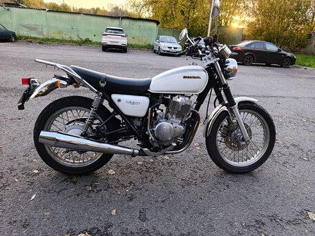 2008 Honda CB 400SS, белый, 450000 рублей, вид 1