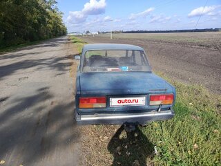 2005 Lada (ВАЗ) 2107, зелёный, 70000 рублей, вид 3