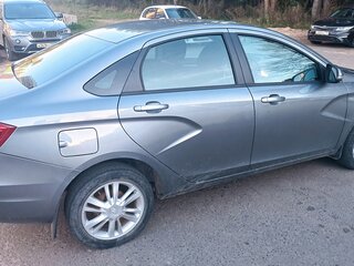 2017 Lada (ВАЗ) Vesta I, серый, 730000 рублей, вид 2