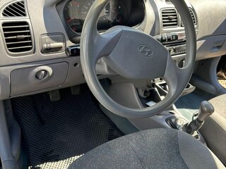 2008 Hyundai Accent ТагАЗ II, чёрный, 305000 рублей, вид 5