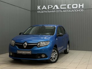 2014 Renault Logan II, синий, 760000 рублей, вид 1