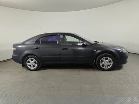 2007 Mazda 6 I (GG) Рестайлинг, чёрный, 339283 рублей, вид 4
