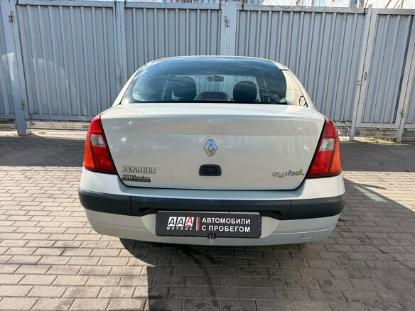2002 Renault Symbol I, серебристый, 195000 рублей - вид 7