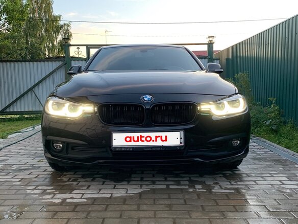 2015 BMW 3 серии 320d VI (F3x) Рестайлинг, чёрный, 2100000 рублей - вид 3