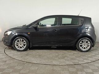 2012 Chevrolet Aveo II, чёрный, 730000 рублей, вид 4