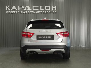 2018 Lada (ВАЗ) Vesta SW Cross I, серебристый, 850000 рублей, вид 4