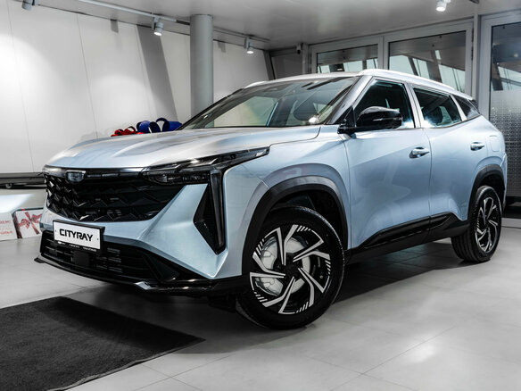 2026 Geely Cityray, голубой, 3204990 рублей