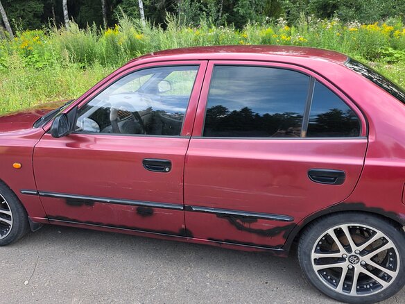 2006 Hyundai Accent ТагАЗ II, красный - вид 8