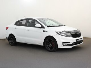 2016 Kia Rio III Рестайлинг, белый, 555000 рублей, вид 2