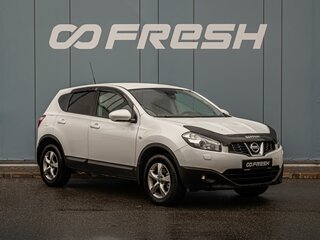 2013 Nissan Qashqai I Рестайлинг, белый, 1320000 рублей, вид 1