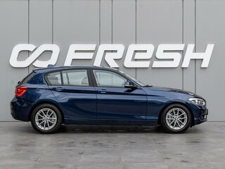 2018 BMW 1 серии 118i II (F20/F21) Рестайлинг 2, синий, 1650000 рублей, вид 5