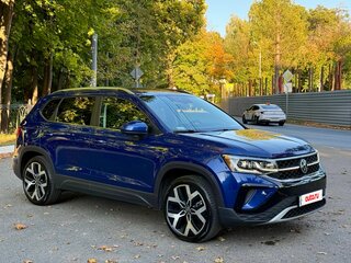 2021 Volkswagen Taos I, синий, 2890000 рублей, вид 3