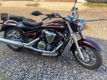 2008 Yamaha XVS1300, красный, 830000 рублей, вид 2