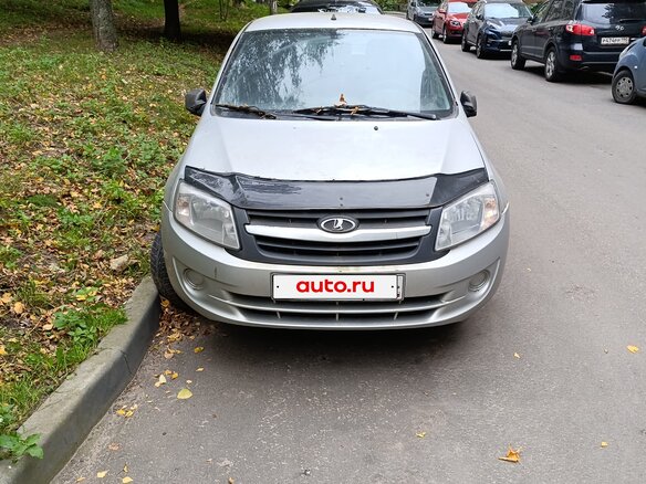 2014 Lada (ВАЗ) Granta I, серебристый, 200000 рублей - вид 1