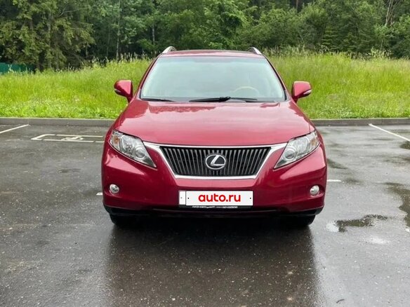 2011 Lexus RX 350 III, красный - вид 2