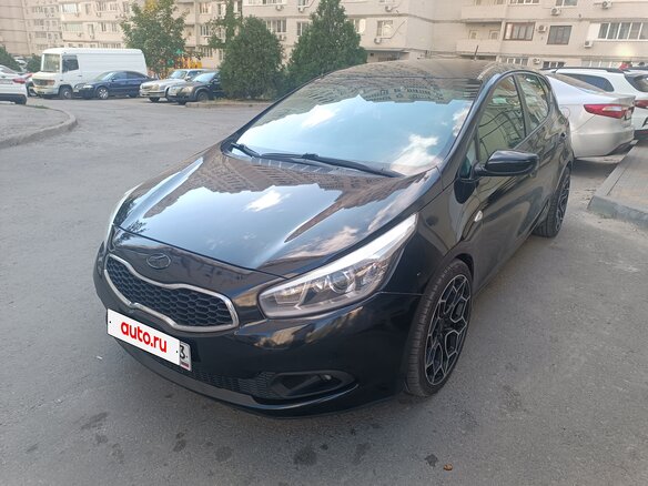 2012 Kia Ceed II, чёрный, 860000 рублей - вид 1
