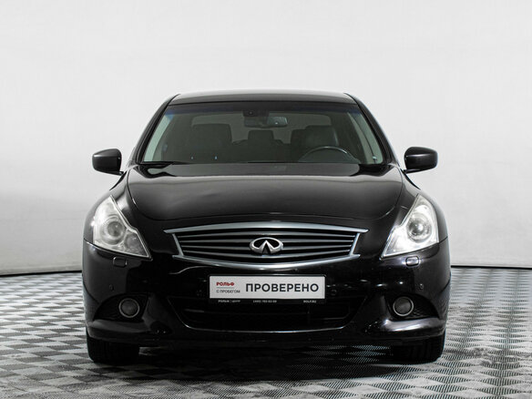 2011 Infiniti G25 IV, чёрный, 1099000 рублей - вид 1
