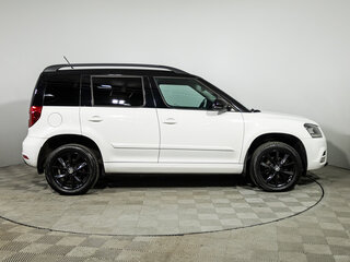 2014 Skoda Yeti I Рестайлинг, белый, 1149777 рублей, вид 4