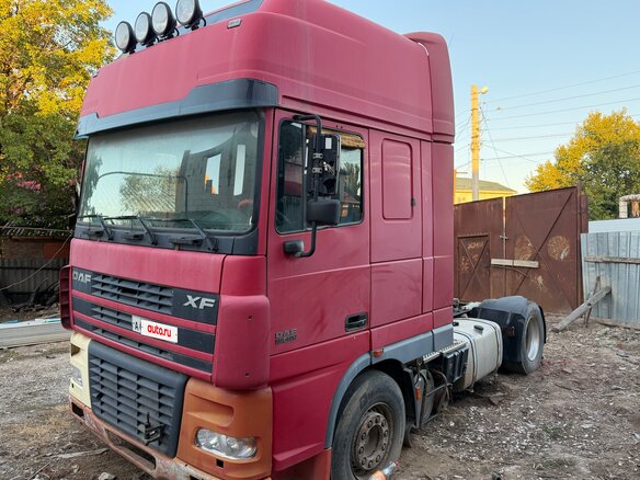 2004 DAF XF, красный, 1400000 рублей