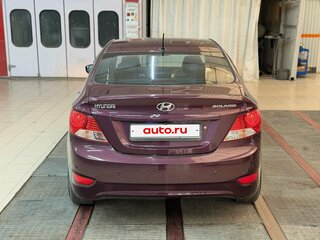 2012 Hyundai Solaris I, фиолетовый, 870000 рублей, вид 4