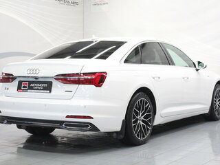 2019 Audi A6 45 TFSI V (C8), белый, 3599000 рублей, вид 5