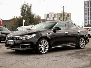 2018 Kia Optima IV Рестайлинг, чёрный, 1379000 рублей, вид 2