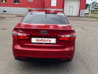 2012 Kia Rio 4-speed III, красный, 650000 рублей, вид 4