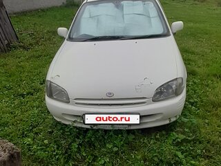 1998 Toyota Starlet V (P90), белый, 180000 рублей, вид 2