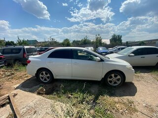 2012 Toyota Corolla X (E140, E150) Рестайлинг, белый, 610300 рублей, вид 4