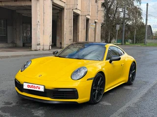 2019 Porsche 911 Carrera 4S VIII (992), чёрный, 11000000 рублей, вид 3