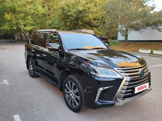 2021 Lexus LX 570 III Рестайлинг 2, чёрный, 10000000 рублей, вид 3