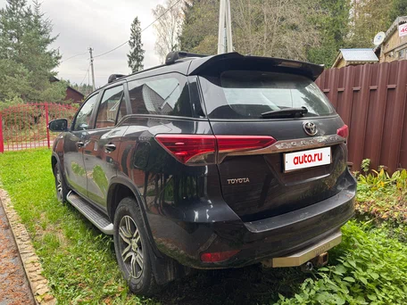 2017 Toyota Fortuner II, чёрный, 3990000 рублей, вид 5