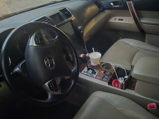 2012 Toyota Highlander II (XU40) Рестайлинг, пурпурный, 1275000 рублей, вид 4