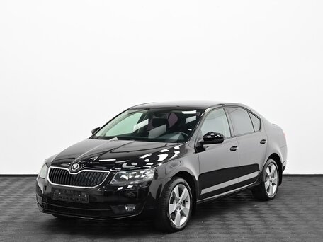 2014 Skoda Octavia III (A7), чёрный, 1149000 рублей, вид 3