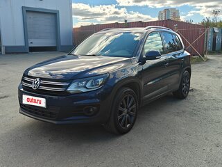 2016 Volkswagen Tiguan I Рестайлинг, синий, 1600000 рублей, вид 1