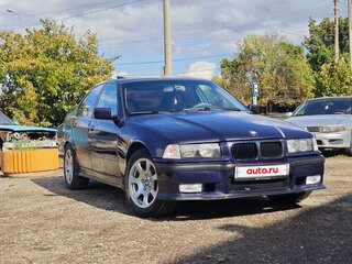 1993 BMW 3 серии 316i III (E36), синий, 550000 рублей, вид 3