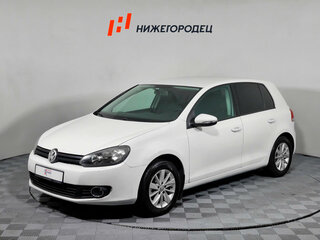 2012 Volkswagen Golf VI, белый, 665000 рублей, вид 1