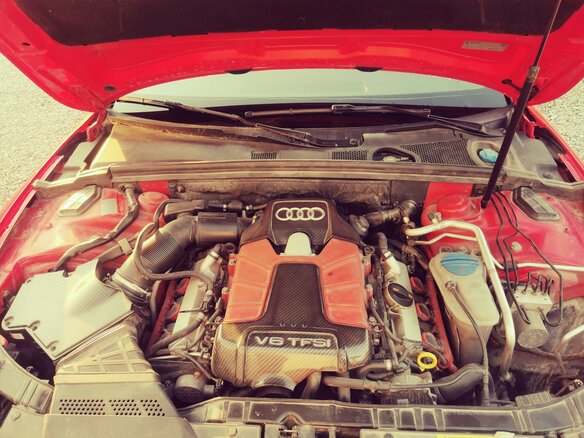 2011 Audi S5 I (8T) Рестайлинг, красный, 1690000 рублей - вид 23