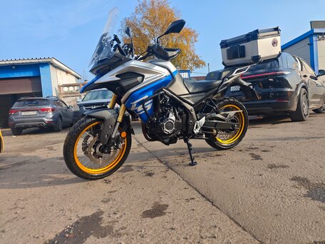 2024 Voge 525DSX, синий, 485000 рублей, вид 4