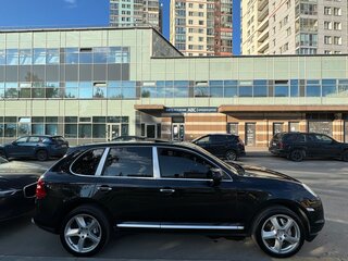 2008 Porsche Cayenne S I Рестайлинг (957), чёрный, 1700000 рублей, вид 3