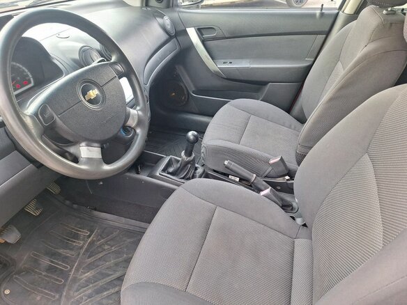 2007 Chevrolet Aveo I Рестайлинг, красный, 219000 рублей - вид 9