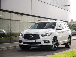 2017 Infiniti QX60 I Рестайлинг, белый, 2049000 рублей, вид 1