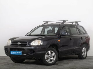 2008 Hyundai Santa Fe Classic Classic, чёрный, 889000 рублей, вид 2