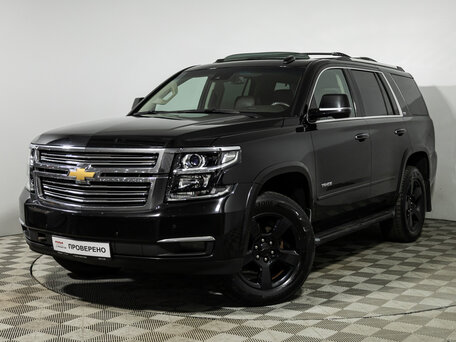 2016 Chevrolet Tahoe IV, чёрный, 2550000 рублей, вид 1