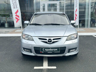 2008 Mazda 3 I (BK) Рестайлинг, серебристый, 580000 рублей, вид 3