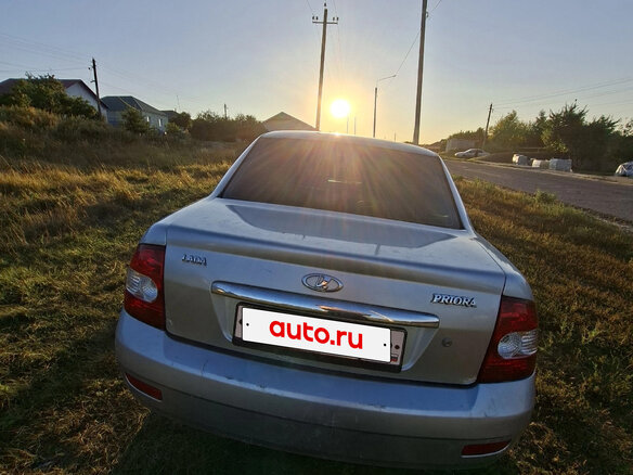 2007 Lada (ВАЗ) Priora I, серебристый, 178000 рублей - вид 10