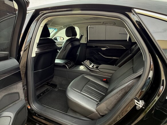 2018 Audi A8 Long 55 TFSI IV (D5), чёрный, 3750000 рублей - вид 22