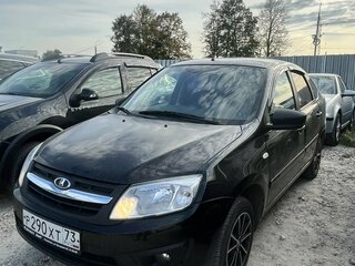 2015 Lada (ВАЗ) Granta I, чёрный, 421000 рублей, вид 1