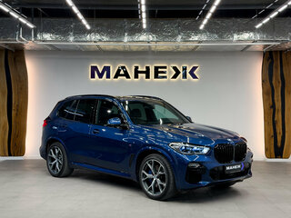 2020 BMW X5 30d IV (G05/G18), синий, 8800000 рублей, вид 1